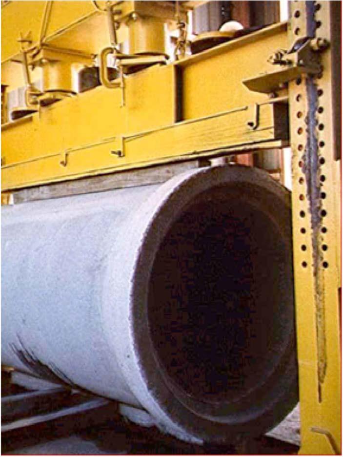 D-Load Supporting strength of a pipe loaded under three-edge bearing test conditions, expressed in pounds per linear foot per foot of inside diameter or horizontal span