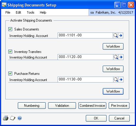 CHAPTER 1 SETUP Configuring reports for Word templates You can configure Word templates for Shipping Documents to Microsoft Dynamics GP functionality to generate Packing Slip in the Word format