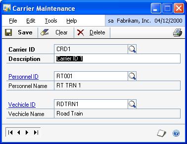 CHAPTER 1 SETUP can associate this carrier ID with a shipping method that you have set up in the Shipping Methods window.