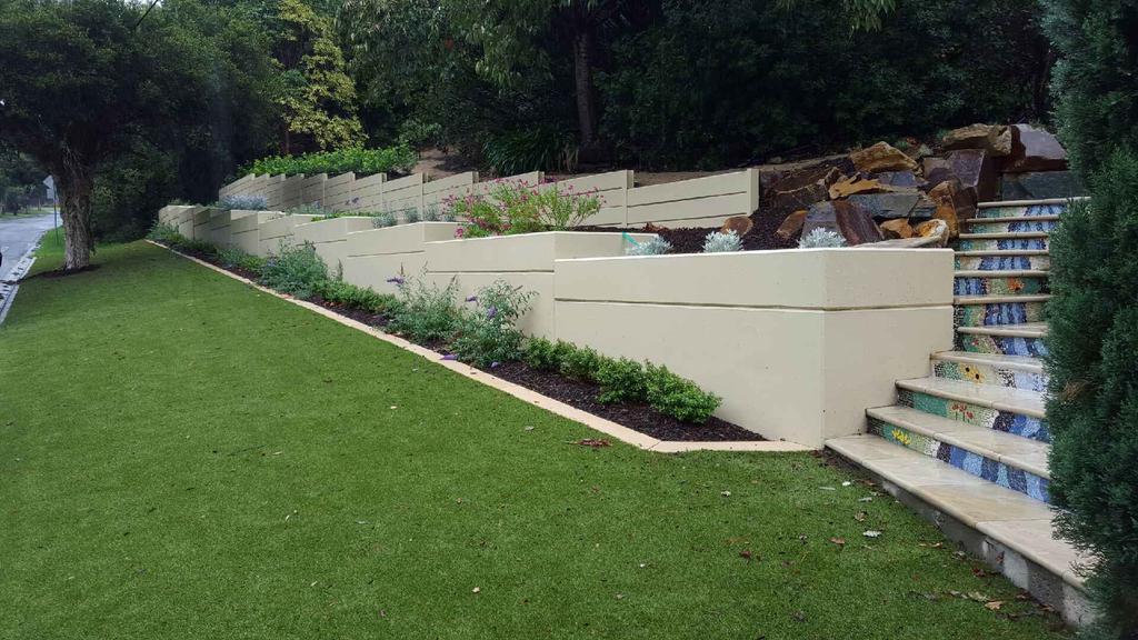Imagine having your OSD system as your retaining wall or front fence. Sounds impossible doesn't it, well it s not and lots of people are using them already.