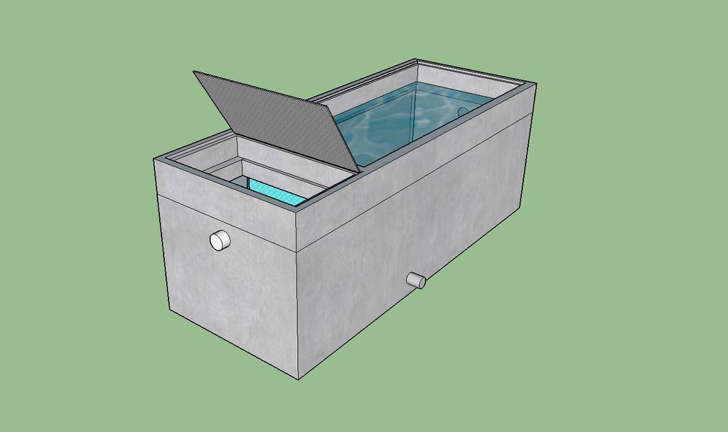 HED tank and trash pit configurations.