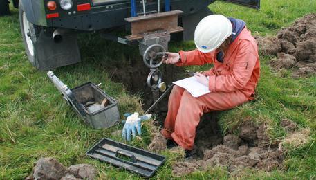 Trial pit investigation (the trial pit investigation will establish if any additional testing is required) CBR or plate bearing tests on access road and