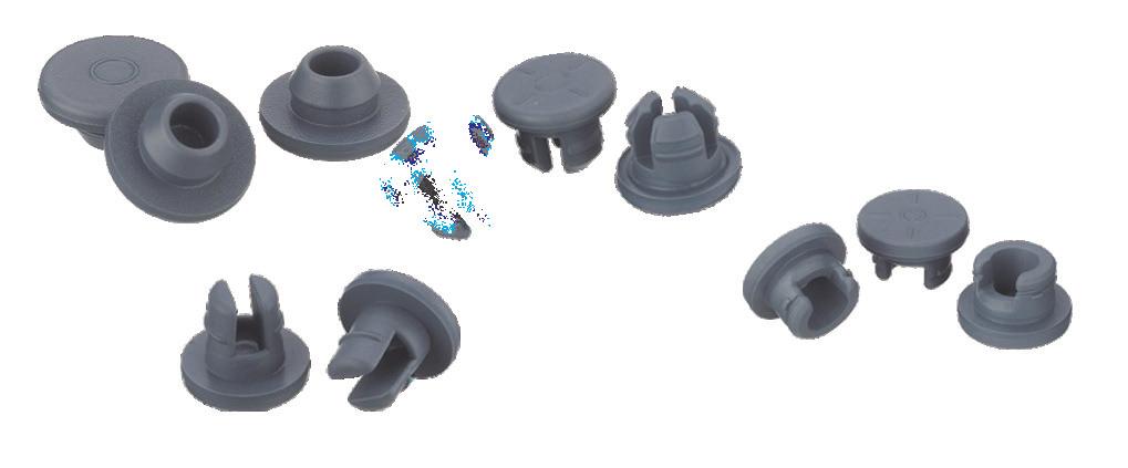 12 Aluminum Seals (Unlined) Ultra Pure Stoppers Solid Top Flip Cap Straight Plug 3-Leg Lyophilization Center Disc Tear-Out Igloo Lyophilization 2-Leg Lyophilization Open Top Complete Tear-Off Wide