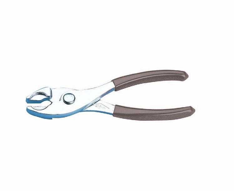21 E-Z Crimper Used to attach aluminum seals to bottles and vials with a crimp / serum finish Cushioned ergonomic handle reduces hand fatigue Labeled for quick size