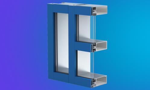 YCW 750 IG 2-1/2 x 5-1/4, 6, 6-3/4, 7-1/2 Inside Glazed curtain wall system YCW 750 IG is primarily an inside glazed curtain wall system designed for low to mid-rise applications.
