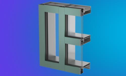 YCW 750 XT IG energfacade 2-1/2 x 6, 7-1/2 Inside Glazed High Performance Curtain Wall System YCW 750 XT IG is an inside glazed curtain wall system that yields bestin-class thermal performance and