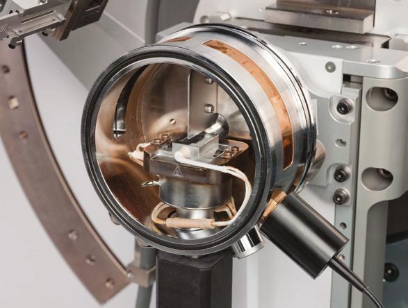 10. Non-ambient XRD A further application of X-ray powder diffraction is the investigation of the behavior of materials under non-ambient conditions, for example higher/lower temperatures, controlled