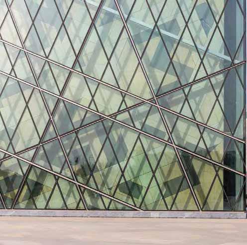 curtain wall exterior forecourts