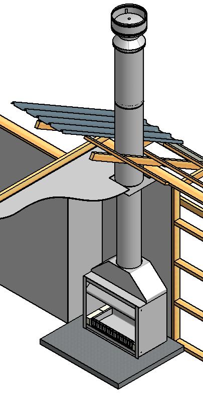 SI 440-600-700-700T-780-780T-900-1100 Freestanding TAPER TOP Open Fire - Wood Burner Installation Instructions Note: FLUE SYSTEMS Casing. Flue System may require to be Doubled Lined to Comply.