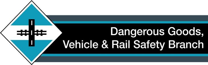 Dangerous Goods and Rail Safety A Technical Publication from the Co-ordination and Information