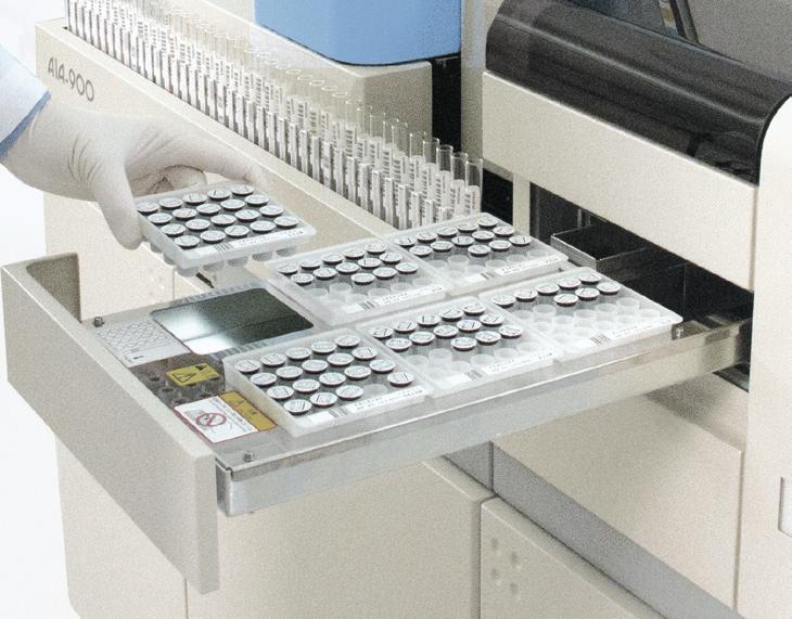 09 890 mm x 665 mm x 1247 mm Dimensions include analyzer/sorter stand with 9 Tray Sorter Load 9 trays (20