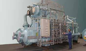 Products and Applications at a Glance Hydrocarbon Gas Processing Expander compressor with a magnetic bearing installed in a large LNG-regasification terminal in Lake