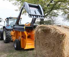 of silage feeders Castor G is composed of four models from 4 to 8 m 3 capacity.
