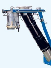 Weigh Hopper with fully fluidised cone Mixer Feed Chute with Off-Spec Discharge Feeding / Dosing are affected by Dosing Screws, Rotary Valves, or Conveying Lines which are adapted to the products and