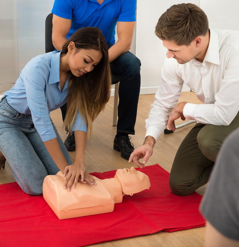 Tailored to Your Industry First aid programs allow your company to customize training to your workplace, current risk management strategy, and industry in which you operate.