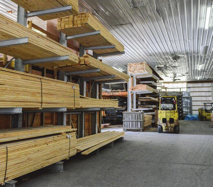 Dexco Structural I-Beam Cantilever Racks Versatile, durable storage solutions for materials
