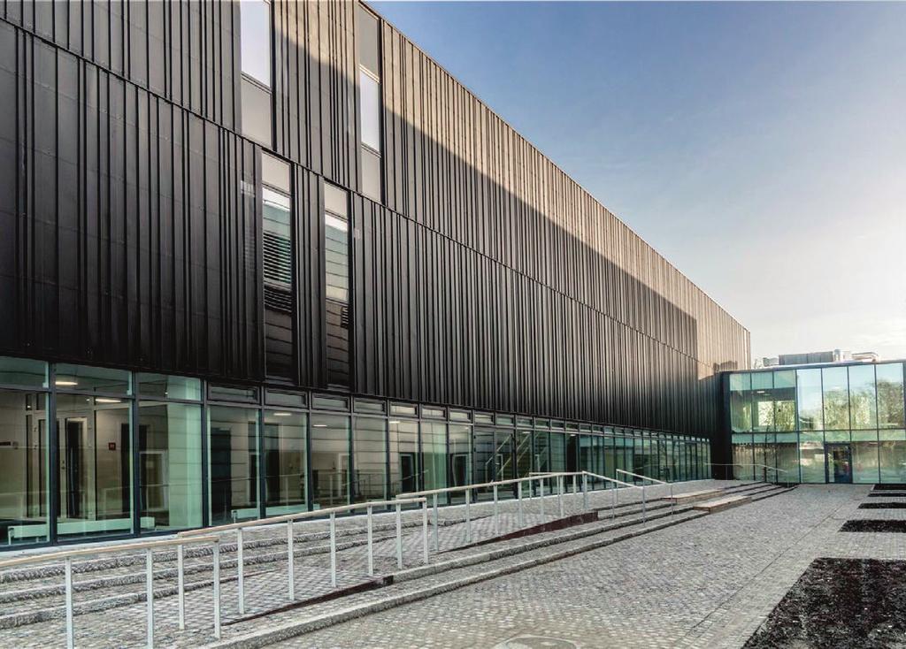 2015 97 Building 345C (DTU Nanotech) for DTU, Technical University of Denmark at Lyngby, is dedicated to micro and nanotechnology research, education, and innovation at the highest international