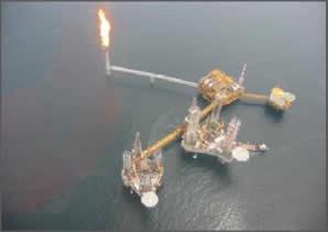 Flaring and venting Flaring and venting of natural gas often occur as part of the oil and