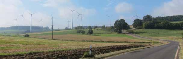 co-operation with Renertec AG. The park consists of 14 Enercon E 82 E2 turbines. It is 430 meters above sea level. It is the biggest park with the most capacity in the province of Hessen.