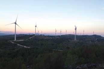 wpd will continue to help Croatia meet these renewable energy goals. The Ponikve wind farm is wpd s third park in Croatia. Ponikve is situated approximately 60 km north-west of Dubrovnik.
