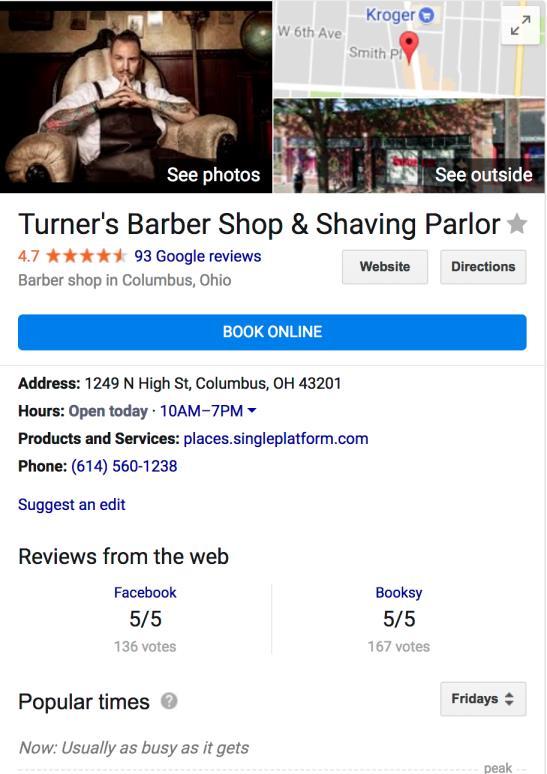 YOUR CUSTOMERS CAN NOW BOOK APPOINTMENTS DIRECTLY FROM GOOGLE SEARCH RESULTS Google rolled out it s "booking feature"