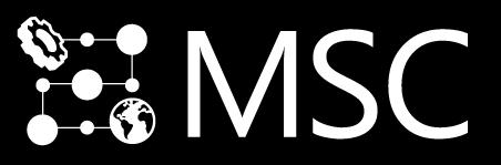MSC- Who We Are and What We Do Transformation, Technology and Analytics Supply Chain Mgmt.