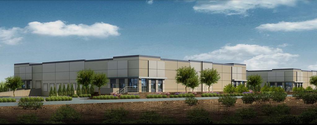 CLASS A INDUSTRIAL :: COMING JULY 2016 Parc Post offers 165,065 sq. ft. of state of the art, flexible industrial space in four (4) buildings divisible to 12,000 sq. ft. with single tenant buildings up to 53,040 sq.
