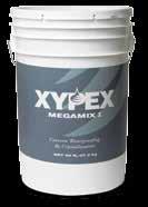 2.1 XYPEX PRODUCT LINE CONCRETE REPAIR & ACCESSORY PRODUCTS Concrete Repair & Accessory Products Xypex provides a number of specialized