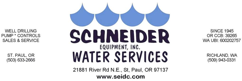 EMPLOYMENT APPLICATION PREREQUISITE PRE-EMPLOYMENT CONSENT I,, authorize SCHNEIDER EQUIPMENT, INC (dba Schneider Water Services) to conduct through its designated physician or a laboratory testing