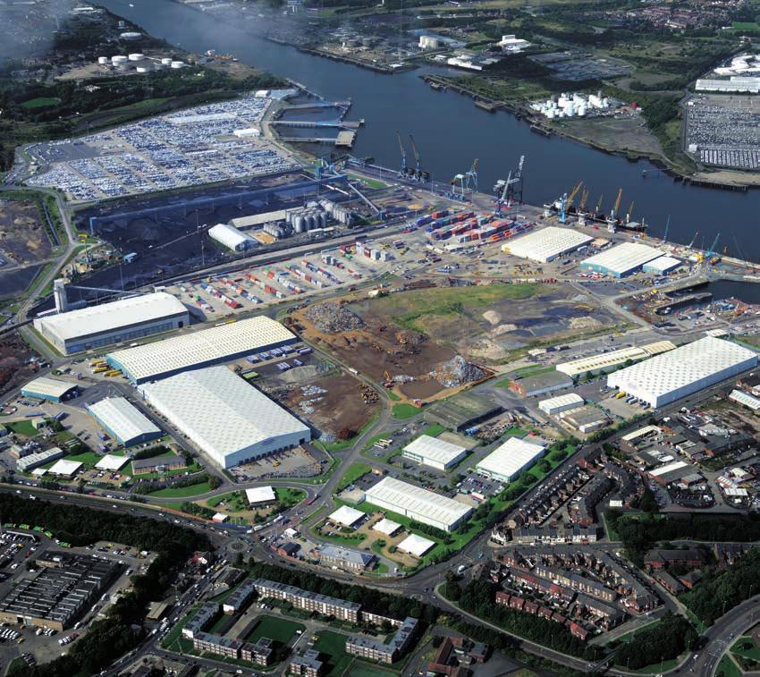 PORT OF TYNE GOOD FOR BUSINESS SITUATED FOR SUCCESS A major UK deep-sea port connected by sea, road and rail to five continents, the award-winning Port of Tyne is