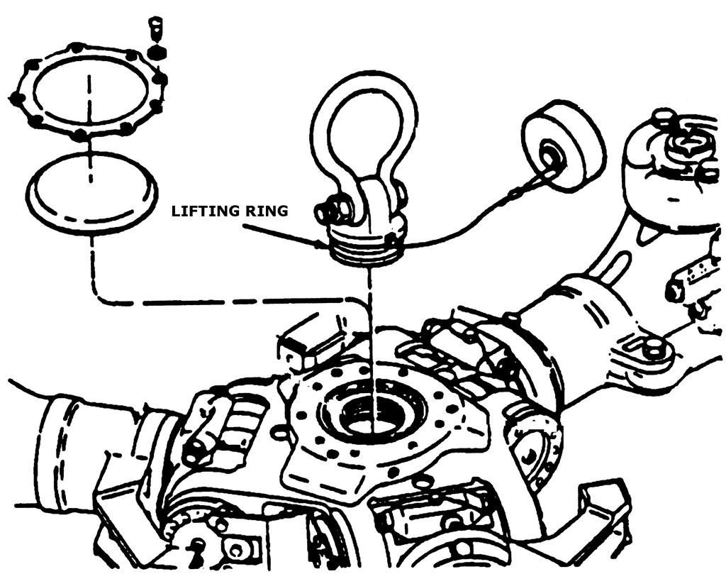 Chapter 3 Lifting Clevis, AH-1/UH-1 (PN 204-011-178-1) 3-118. The primary lift attachment for the AH-1/UH-1 and later OH-58A/C helicopters is shown in Figure 3-69.