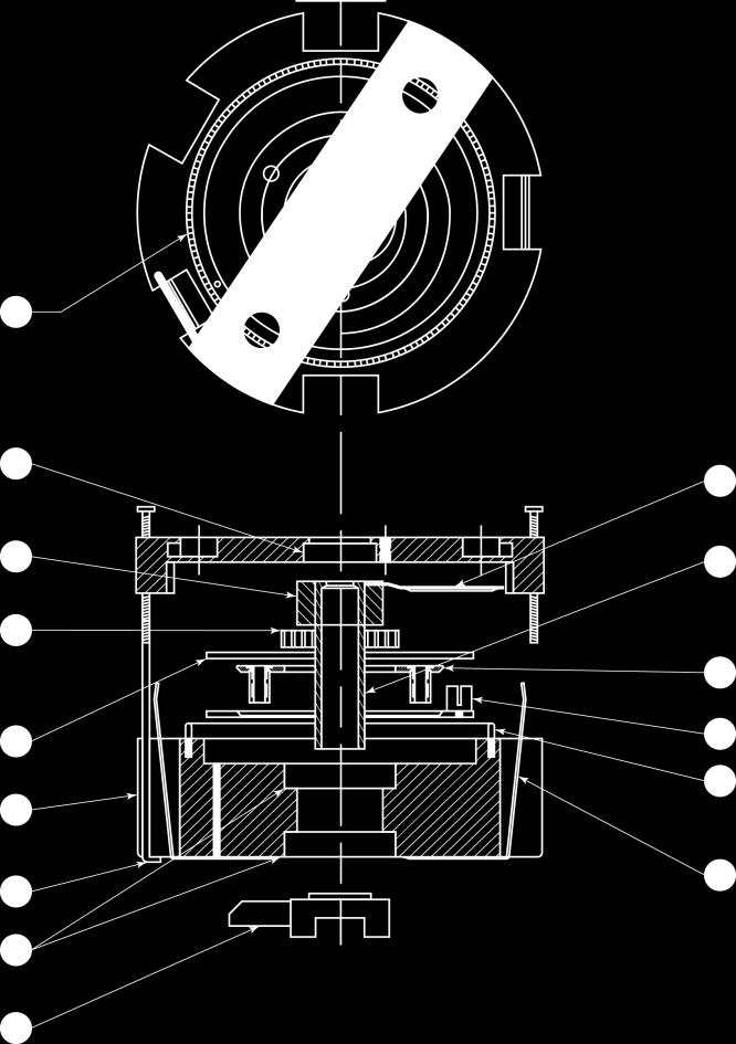 A weight-loaded device (see Figure 14 for a typical potentiometer calibrating device) is used to produce a series of torque equivalent values for consistency for calibration.