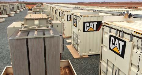 Cat dealer EPSA supplies power to this desolate and demanding environment with Cat power modules.