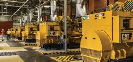 Cat CHP systems produce electricity for your operation while heating your facility.
