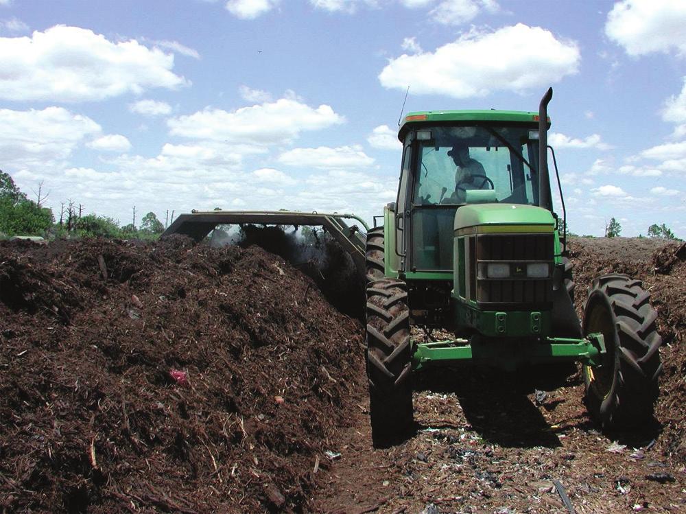 Yard trash from urban areas is problematic for municipalities due to disposal costs, but can be the feedstock for compost, a desirable product for commercial growers in southwest Florida.