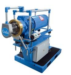 Gala s Customer can choose a pelletizer fitted with a special chassis (optional) when more room is needed between pelletizer and upstream equipment, such as a polymer diverter valve.