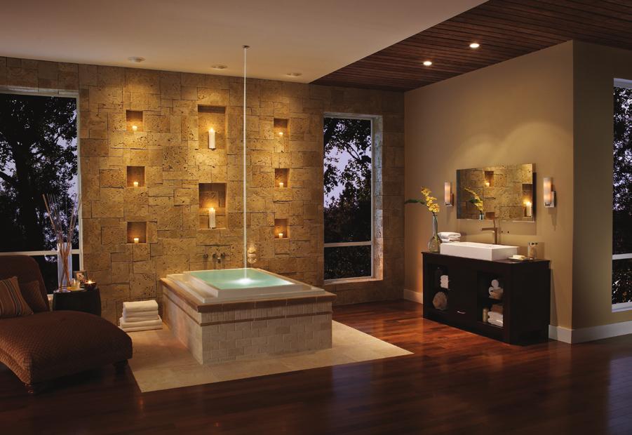 GETTING STARTED Suggested Locations dining RooMS SPa RetReatS MaSteR BedRooMS The Eldorado Stone CandleWall is a stunning and unique installation of