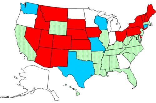 State s Use of In-Place Recycling CIPR 20 States