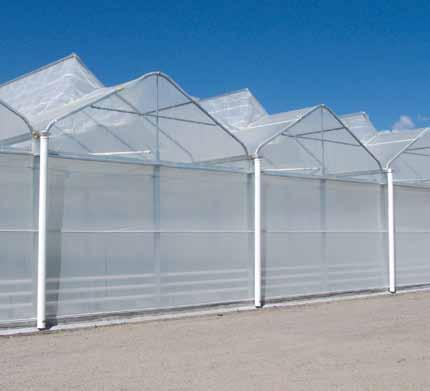 The Dalsem Poly greenhouse 14 15 integrates all systems in a complete horticultural Dalsem innovations project.