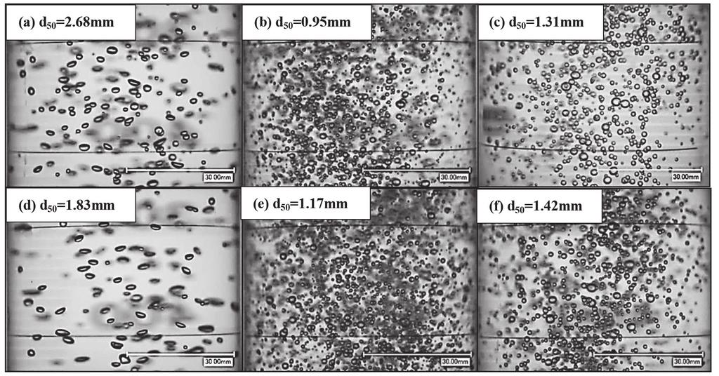 Floatability and Bubble Behavior in Seawater Flotation for the 85 conditioned into seawater during 24 hours.