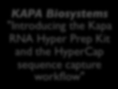 Live Cells" KAPA Biosystems