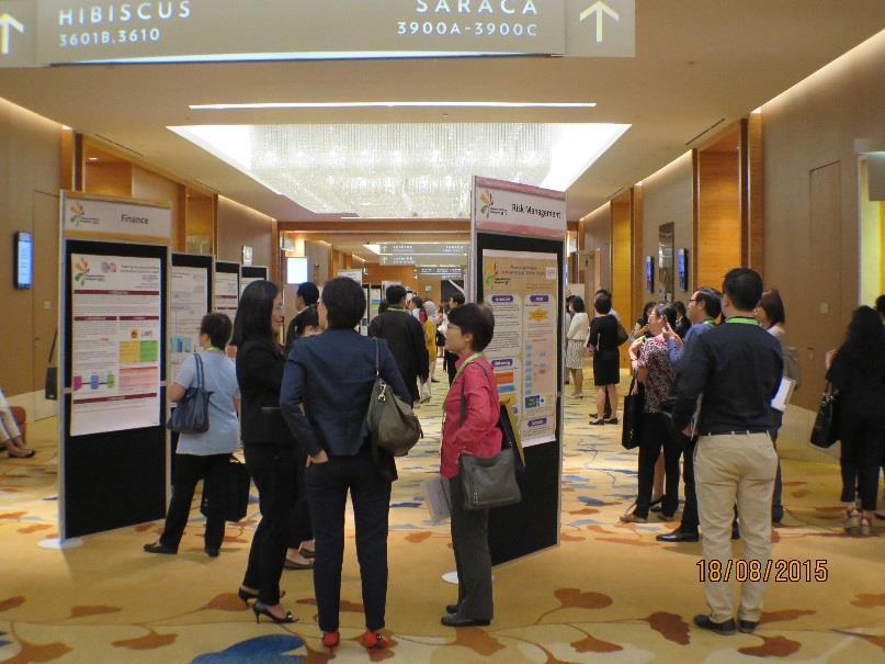 Poster Exhibition @ Singapore Healthcare Management Total 210 posters across 7 categories - Healthcare Providers scope Operations Finance Human Resource