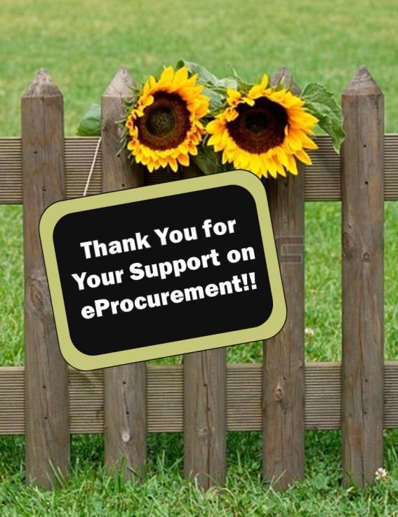 eprocurement SLIDE 17 Your continued support is needed : Provision of catalogs Pictures of products