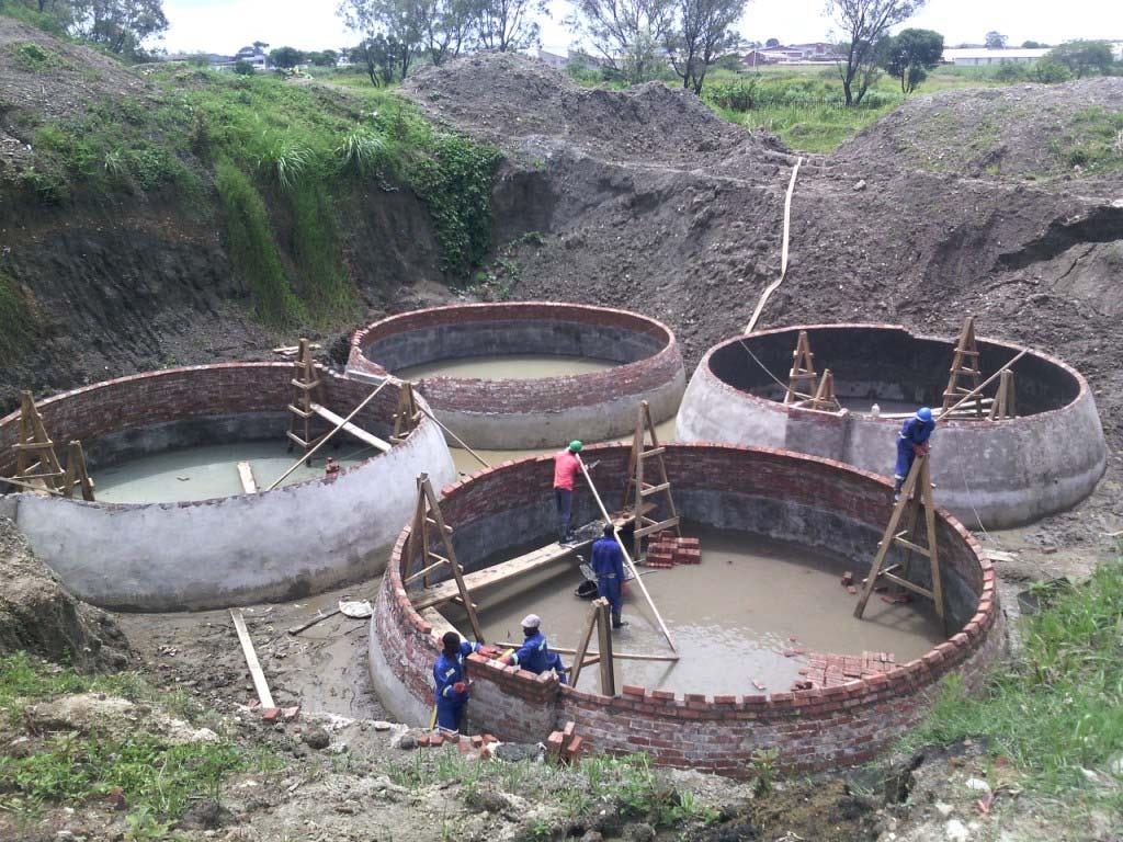 Construction of Digesters