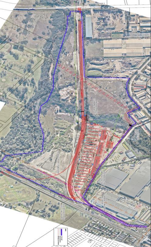 Western Sydney IMEX Terminal Strategic Overview Pacific National has recommenced discussions with industry for the development of the Western Sydney Rail Freight terminal (St Marys) a 43 hectare
