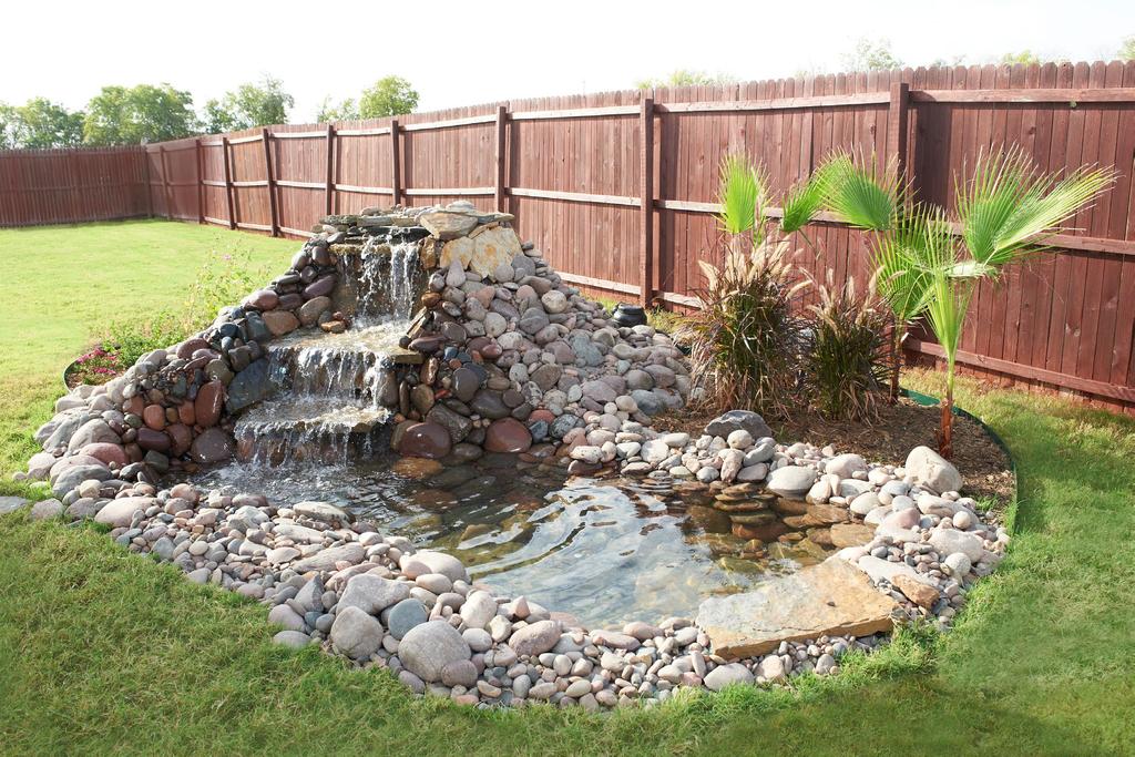 How to Build A Large Waterfall Items You Will Need: 2 TotalPond 13x20 Pond Skins Pond Liners 1 TotalPond 3600 GPH Professional-Grade Waterfall Pump 1 roll of TotalPond 1 ½-inch Corrugated Tubing 1