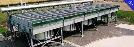 Heat Rejection Dry Cooling Tower The heat is dissipated thought a heat exchanger with the use of