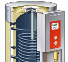 VitocelI 100-U Hot water heater with