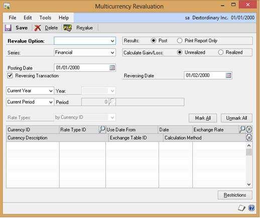 Integration of Multicurrency revaluation with Analytical Accounting Multicurrency revaluation now