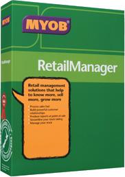 RETAIL MYOB RETAILMANAGER Powerful retail software MYOB RetailManager is a flexible solution for retailers of any size.
